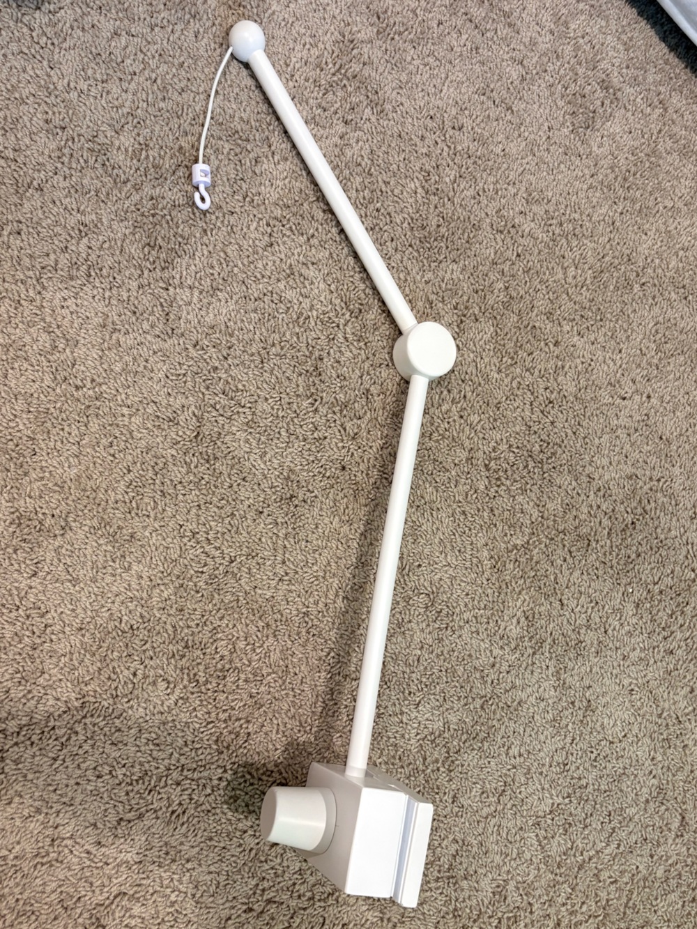 Pottery Barn Kids White Crib Arm